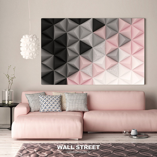 Фотообои в интерьере артикул 3D Force 17, 3Д СИЛА / 3D FORCE, Wall street