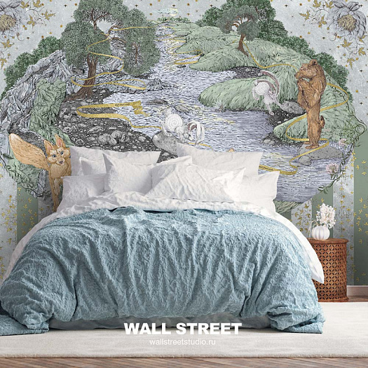 Фотообои в интерьере артикул Trulala 3, TRULALA, Wall street Фотообои в интерьере артикул Trulala 3, TRULALA, Wall street