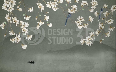 Панно DV-003, Дыхание весны, Design Studio 3D
