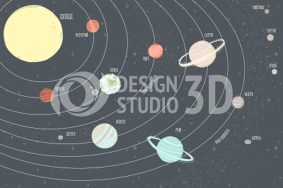 Панно KID-154, Детские, Design Studio 3D